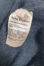 Load image into Gallery viewer, ACNE STUDIOS Blue Mohair Wool Blend Visa Jumper Dress (L)-The Freperie
