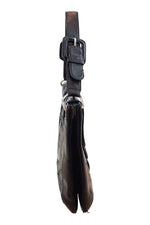 Load image into Gallery viewer, ANYA HINDMARCH Black Patent Leather Envelop Handbag (M)-Anya Hindmarch-The Freperie