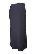 Load image into Gallery viewer, ARMANI Asymmetric Stitch Black Pencil Skirt (40)-Armani-The Freperie