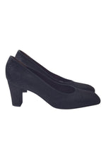 Load image into Gallery viewer, BRUNO MAGLI Black Textured Court Shoes (39)-Bruno Magli-The Freperie