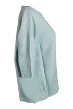Load image into Gallery viewer, COMPTOIR DES COTONNIERS Lordat Blue Haze Linen Shirt ( 3 | FR 42 - 44 | XL )-The Freperie