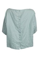 Load image into Gallery viewer, COMPTOIR DES COTONNIERS Lordat Blue Haze Linen Shirt ( 3 | FR 42 - 44 | XL )-The Freperie