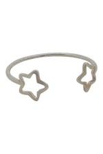 Load image into Gallery viewer, DECORUS Sterling Silver Star Bangle-Decorus-The Freperie
