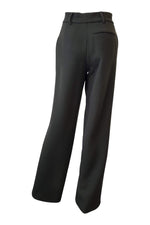 Load image into Gallery viewer, DONNA KARAN New York Heavy Weight Green Wool Trousers (UK 8)-Donna Karan-The Freperie
