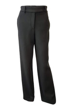 Load image into Gallery viewer, DONNA KARAN New York Heavy Weight Green Wool Trousers (UK 8)-Donna Karan-The Freperie
