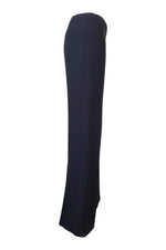 Load image into Gallery viewer, EMANUEL UNGARO Black Lightweight Straight Leg Trousers (36)-Emanuel Ungaro-The Freperie
