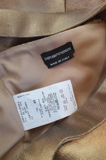Load image into Gallery viewer, EMPORIO ARMANI Cotton Blend Silk Lined Strapless Mini Dress (IT 40)-Emporio Armani-The Freperie