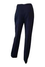 Load image into Gallery viewer, ESCADA Black Wool Blend Tailored Trousers (34)-Escada-The Freperie