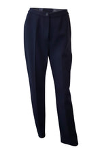 Load image into Gallery viewer, ESCADA Black Wool Blend Tailored Trousers (34)-Escada-The Freperie
