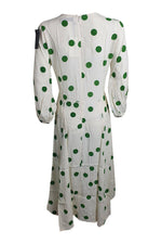 Load image into Gallery viewer, FAITHFULL THE BRAND Marine Midi Lolita Dot Midi Dress (AU 8 | US 4 | UK 4)-The Freperie