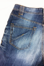 Load image into Gallery viewer, GALLIANO BY JOHN GALLIANO Denim Bermuda Shorts (29)-John Galliano-The Freperie

