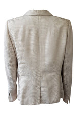 Load image into Gallery viewer, GERARD DAREL Cream Textured Jacket (UK 14)-Gerard Darel-The Freperie