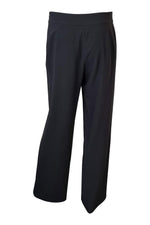 Load image into Gallery viewer, GIORGIO ARMANI Tailored Grey Pure New Wool Straight Leg Trousers (40)-Giorgio Armani-The Freperie