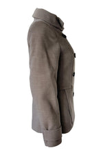 Load image into Gallery viewer, H&amp;M Vintage Women&#39;s Tan Brown Double Breasted Pea Coat (36)-H&amp;M-The Freperie
