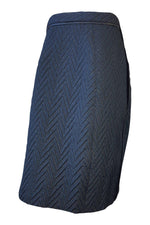 Load image into Gallery viewer, HOSS INTROPIA Black Mini Skirt with Leather Piping (UK 14)-Hoss Intropia-The Freperie