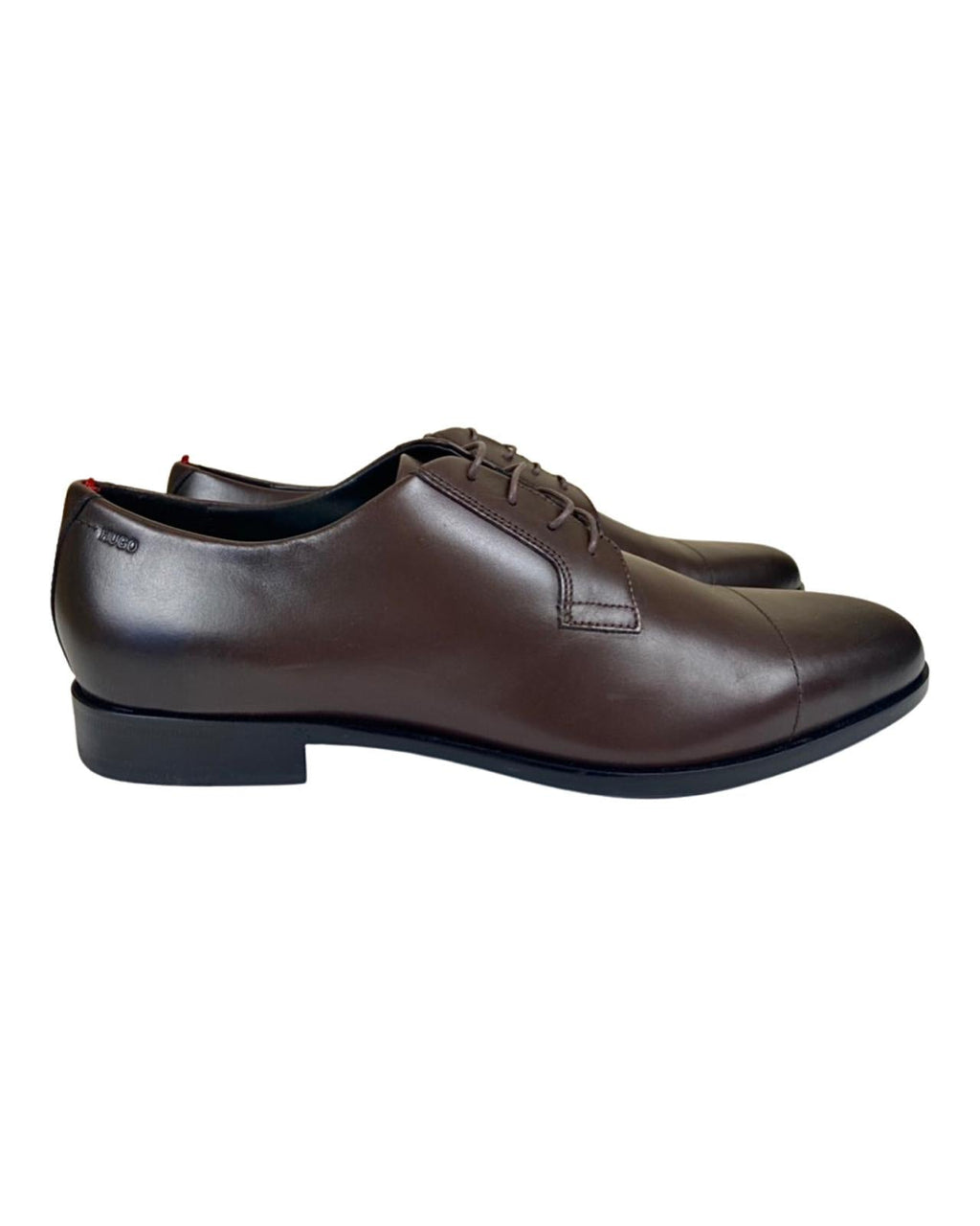 Hugo Boss Vero Cuoio Brown Leather Formal Shoes UK 10-The Freperie