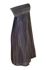 Load image into Gallery viewer, JASMINE DI MILO silk pleated Bustier dress (UK 8)-Jasmine Di Milo-The Freperie