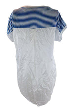 Load image into Gallery viewer, JEJIA Cotton and Vicose Blend Blue Striped Clown Shirt (IT 42)-Jejia-The Freperie