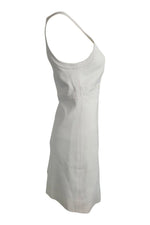 Load image into Gallery viewer, JIL SANDER Off White Sleeveless Shift Mini Dress (FR 38 | UK 10 | US 6)-Jil Sander-The Freperie