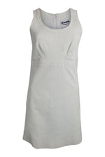 Load image into Gallery viewer, JIL SANDER Off White Sleeveless Shift Mini Dress (FR 38 | UK 10 | US 6)-Jil Sander-The Freperie