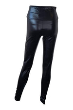 Load image into Gallery viewer, JNT WORLD Black Wet Look High Waist Leggings (M)-JNT World-The Freperie