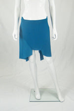 Load image into Gallery viewer, JUST CAVALLI Raw Hem Asymmetric Skirt (UK 10)-Just Cavalli-The Freperie
