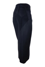 Load image into Gallery viewer, KAREN MILLEN Black Fitted Pencil Skirt (UK 10)-Karen Millen-The Freperie