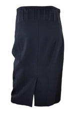 Load image into Gallery viewer, KAREN MILLEN Black Fitted Pencil Skirt (UK 10)-Karen Millen-The Freperie