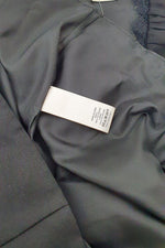 Load image into Gallery viewer, KATE SPADE New York Black Dashing Beauty Lace Mikado Dress (US 2 | UK 6)-The Freperie