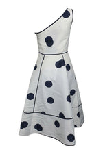 Load image into Gallery viewer, KATE SPADE New York White Madison Avenue Dee Dot Emmy Dress (US 00 | UK 4)-The Freperie