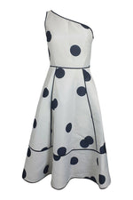 Load image into Gallery viewer, KATE SPADE New York White Madison Avenue Dee Dot Emmy Dress (US 00 | UK 4)-The Freperie