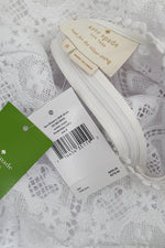 Load image into Gallery viewer, KATE SPADE New York White Scenic Route Lace Flounce Shift Dress (US 0 | UK 6)-The Freperie