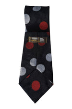 Load image into Gallery viewer, KEYNOTE Black Multi Coloured Dotted Neck Tie (55.5&quot;)-Keynote-The Freperie
