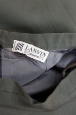 Load image into Gallery viewer, LANVIN Vintage Cotton Pencil Skirt (34)-LANVIN-The Freperie