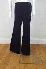 Load image into Gallery viewer, LINDA LEAL Velvet Wide Leg Trousers (12)-Linda Leal-The Freperie