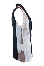 Load image into Gallery viewer, LOU DALTON SS14 Black Sleeveless Blazer (50/L)-Lou Dalton-The Freperie
