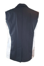 Load image into Gallery viewer, LOU DALTON SS14 Black Sleeveless Blazer (50/L)-Lou Dalton-The Freperie