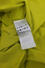 Load image into Gallery viewer, LUISA CERANO Mustard Yellow 100% Cotton Ruffle Collar Short Sleeved Dress (DE 34 | GB 8)-The Freperie