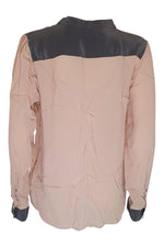 Load image into Gallery viewer, MALENE BIRGER DAY Pink and Grey Long Sleeved Shirt (UK 14)-Malene Birger-The Freperie
