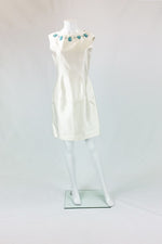 Load image into Gallery viewer, MISS SIXTY Ivory Jewel Embellished Dress (UK 10)-MISS SIXTY-The Freperie
