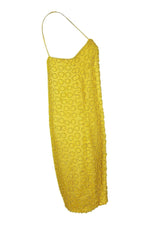 Load image into Gallery viewer, OLEG CASSINI Canary Yellow Silk Suit (s)-Oleg Cassini-The Freperie
