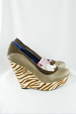Load image into Gallery viewer, POETIC LICENCE Body Love Wedge Heels (UK 6)-Poetic Licence-The Freperie
