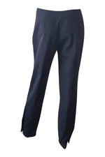 Load image into Gallery viewer, PRADA Black Low Rise Trousers (44)-Prada-The Freperie