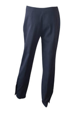 Load image into Gallery viewer, PRADA Black Low Rise Trousers (44)-Prada-The Freperie
