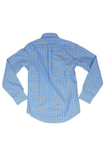Load image into Gallery viewer, RALPH LAUREN POLO Blue Check Men&#39;s Shirt (S)-Ralph Lauren-The Freperie
