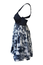 Load image into Gallery viewer, RARE OPULENCE Chiffon Bustier Dress UK 8-RARE London-The Freperie
