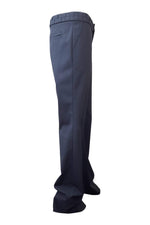 Load image into Gallery viewer, ROHMIR Black Weave Waist Band Straight Leg Trousers (38)-Rohmir-The Freperie