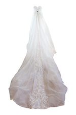 Load image into Gallery viewer, RUTH MILLIAM Bridal Couture White Corset Bodice Wedding Dress (6-8)-Ruth Milliam-The Freperie
