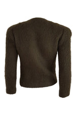 Load image into Gallery viewer, SALVATORE FERRAGAMO Moss Green Wool Jacket (s)-Salvatore Ferragamo-The Freperie