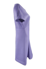 Load image into Gallery viewer, SONIA By Sonia Rykiel Purple Neoprene Skater Dress (38)-Sonia Rykiel-The Freperie